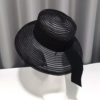 Lampshade straw hat